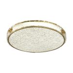7722/100L PIKO LED SN 38 Светильник металл/пластик/стекло/белый/золотой LED 100Вт 3000-6000K D600 IP20 пульт ДУ FELICE