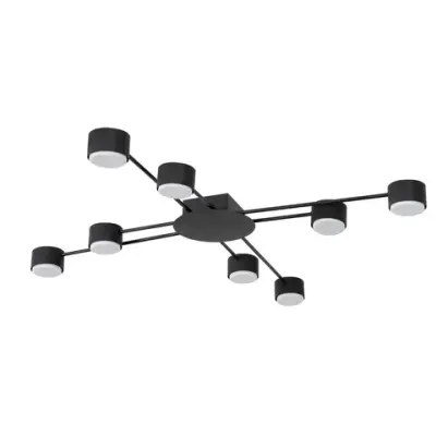 Потолочная люстра Arte Lamp TRACY A1527PL-8BK, 8хGX53