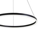 08213,19A(3000K) Подвес Тор черный d60 h150 Led 36W (3000K) 2 типа крепления