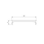 Экран MAT-L-10000 для профиля PLS-LOCK (Arlight, Пластик)