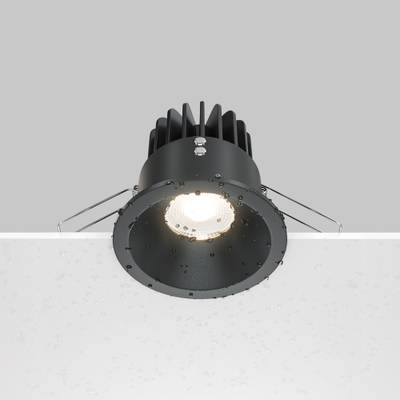 Встраиваемый светильник Zoom 3000K 1x12Вт 60° IP 65 Dim Triac DL034-L12W3K-D-B. TM Maytoni