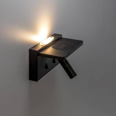 Citilux Декарт CL704371 LED USB QI Светильник поворотный Чёрный