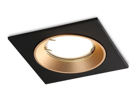 Встраиваемый точечный светильник MR16 A8927 BK/GD черный/золото MR16 GU5.3 92*92*24
