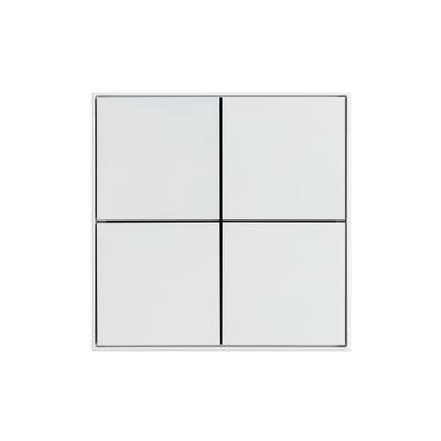 INTELLIGENT ARLIGHT Кнопочная панель KNX-304-23-IN White (BUS, Frame) (IARL, IP20 Металл, 2 года)
