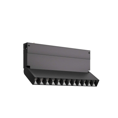 ST686.446.09 Св-к трек. Черный LED 1*9W 4000K 700Lm Ra>90 34° IP20 L258xW26xH137 220V