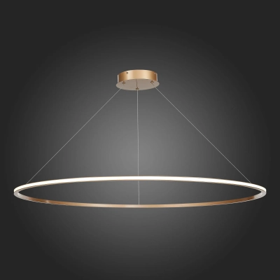 ST604.243.57 Светильник подвесной ST-Luce Золотистый/Белый LED 1*57W 4000K