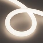 Лента герметичная MOONLIGHT-TOP-A336-D30mm 24V Day4000 (14.4 W/m, IP65, 5m, wire x1) (Arlight, Вывод прямой, 3 года)