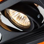 Точечный встраиваемый светильник Arte Lamp CANIS A6661PL-2BK, 2хGU10