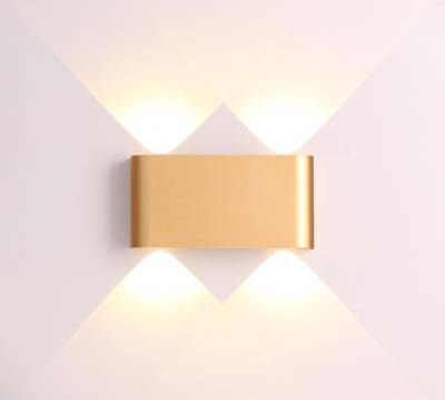 3893/4WL HIGHTECH ODL20 363 золотистый/металл Настенный светильник LED 3000K 4W 220V MAGNUM