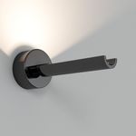Настенный светодиодный светильник в стиле минимализм 20126/1 LED черный жемчуг
