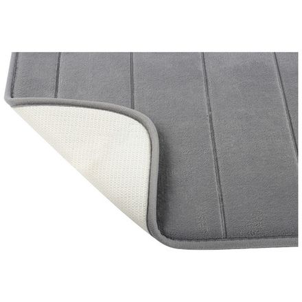 Коврик для ванной "Cozy", 40*60 см, цвет-серый