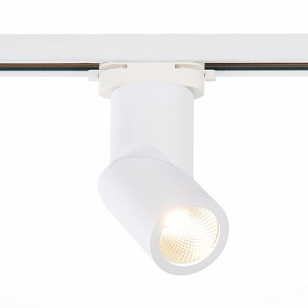 ST650.546.10 Св-к трек. Белый LED 1*10W 4000K 800Lm Ra&gt;90 38° IP44 D60xH190 165-265V
