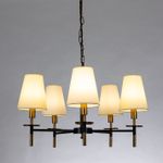 Подвесная люстра Arte Lamp RICCARDO A4075LM-5BK, 5хE14
