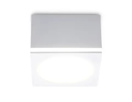 Накладной светодиодный точечный светильник TN266 WH белый LED 4200K 12W 96*96*70