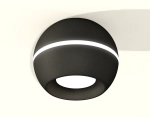 Комплект накладного светильника XS1102001 SBK черный песок MR16 GU5.3 LED 3W 4200K (C1102, N7021)