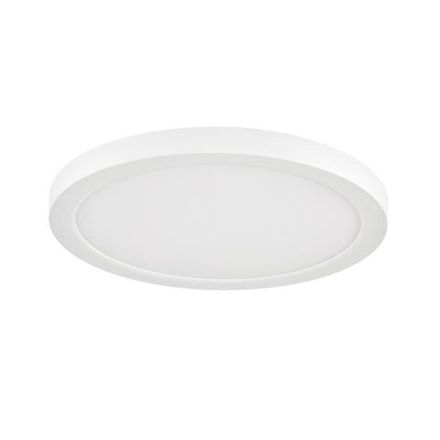 7754/18L MITRA LED SN Светильник пластик/белый LED 18Вт 3000-6500К D225 IP20 CCT/датчик движения NEBULA