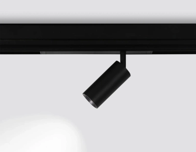 Светильник светодиодный трековый для шинопровода Magnetic 220V GL1620 BK черный IP20 12W 4200K 220V 36° D45*100 (Без ПДУ)