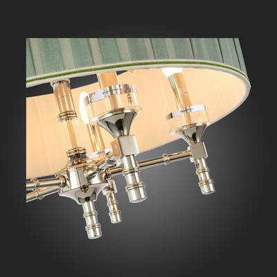 SL1121.103.05 Светильник подвесной ST-Luce Никель/Оливковый E14 5*40W