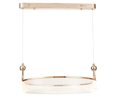 08045-80,37 Подвес Риваль французское золото d80 h150 Led 52W (3000K)