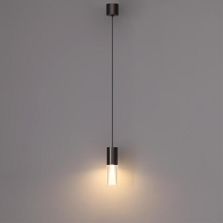 7143/4L HIGHTECH ODL26 513 светильник темный никель/акрилл/металл IP20 LED 4W 280Лм 3000K 180° 220V DEFANCE