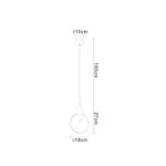 Подвесной светильник Arte lamp HANNAH A1916SP-1BK, 1хLED