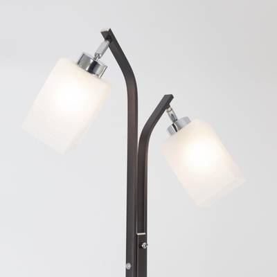 Citilux Оскар CL127921 Торшер с поворотными плафонами Венге Хром