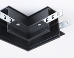 Коннектор угловой для встраиваемого шинопровода Magnetic GL3354 BK черный 85*85*H46.8
