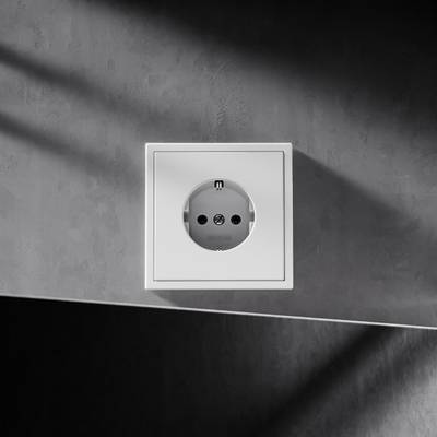 VLS020208 Выключатель встраиваемый VOLTUM S70 двухклавишный с подсветкой 10А, (черный матовый) (ТМ Maytoni)