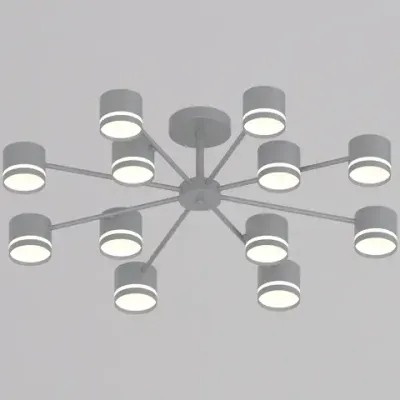 89730-0.3-12 GX53 GREY светильник потолочный Reluce, GX53х12