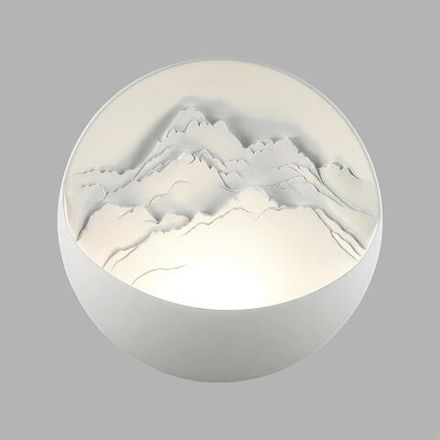 7168/6WL HIGHTECH ODL26 Настенный светильник  белый/гипс/металл IP20 LED 12W 3000K 220-240V MONTANA