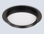 Светильник встраиваемый TU5015 BK черный IP20 GX70 D150*45