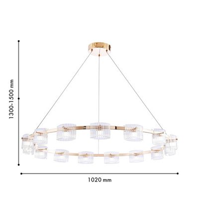 Подвесная люстра Ori 4248-15P. ТМ Favourite