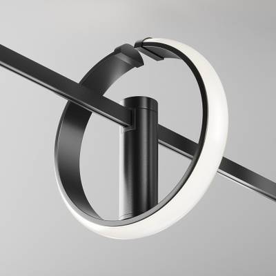 Трековый светильник Zero Flarity 3000K 10Вт 180° TR230-1-10W3K-B. TM Maytoni