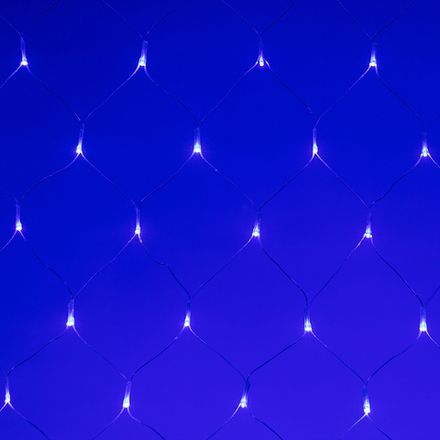 Светодиодная гирлянда ARD-NETLIGHT-HOME-1800x1500-CLEAR-180LED Blue (230V, 15W) (Ardecoled, IP20)