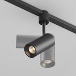 Трековый светильник Focus Led Elasity 3000K 10Вт 36°, TR163-1-10W3K-M-B. TM Maytoni