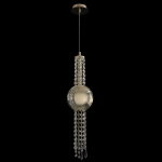 Светильник подвесной Crystal Lux NAVAJO SP3W LED GOLD 3811/203