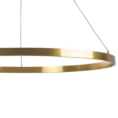 748053 Люстра SATURNO LED 75W 5800LM 70G ЗОЛОТО 3000-6000K Lightstar