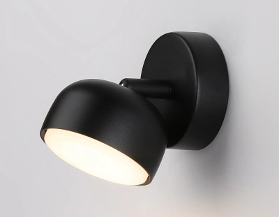 Светильник накладной TN71009 BK черный GX53 max 12W D80*90