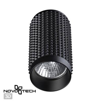 370754 OVER NT21 161 черный Светильник накладной IP20 GU10 50W 220V MAIS
