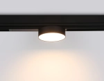 Светильник светодиодный диммируемый для шинопровода Magnetic 220V GL1381 BK черный IP20 15W 3000K-6400K 120° D115/232*115*77 (Без ПДУ)