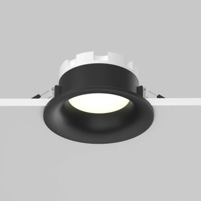 Встраиваемый светильник Изящность / Slim 1*GX53 12 Вт IP44, DL027-GX53-B. TM Maytoni