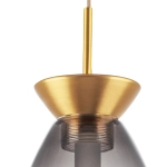 805118 Люстра COLORE LED 1х4W 220LM ЗОЛОТО/ДЫМЧАТЫЙ 3000K Lightstar