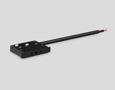 Ввод питания для шинопровода Magnetic 48V 10mm GL2025 BK черный IP20 50*10*37