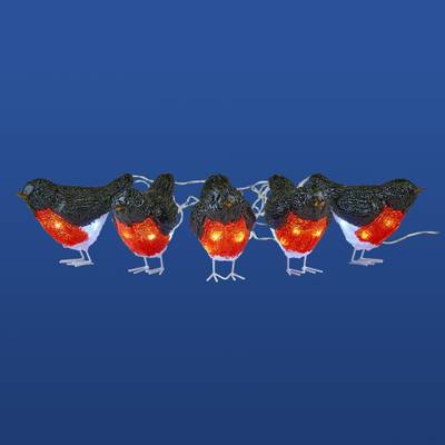 ULD-M1713-040/STA WHITE IP20 BIRDS5 Фигура светодиодная «Птички», 5 штук, 17х13см, 40 светодиодов. Белый свет. Провод прозрачный. TM Uniel