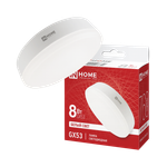 Лампа светодиодная LED-GX53-VC 8Вт таблетка 4000К нейтр. бел. GX53 760лм 230В IN HOME 4690612020730