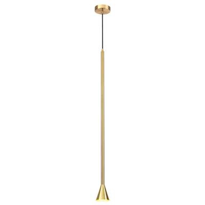 3884/1G HIGHTECH ODL20 477 золотистый/металл Подвесной светильник LED GU10 7W 220V PIPA