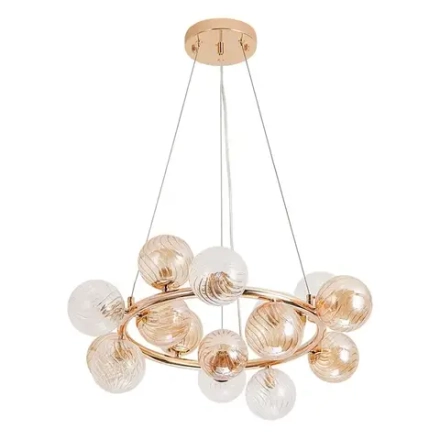 Подвесная люстра Arte Lamp ETEREO A5261LM-15GO, 15хG9