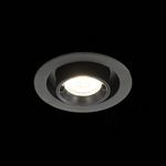 ST702.348.12 Св-к встр. Черный LED 1*12W 4000K 900Lm Ra80 24° IP20 D90xH92 180-240V
