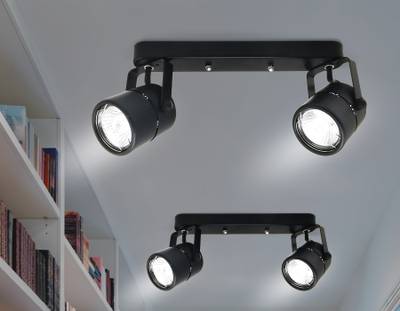 Накладной поворотный светильник TA106 BK черный GU10 260*130*D60