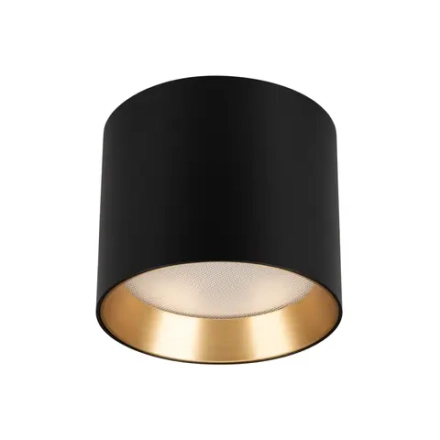 Светильник SP-BISCOTTO-R90-8W Warm3300-MIX (BK-GD, 80 deg, 230V) (Arlight, IP54 Металл, 5 лет)